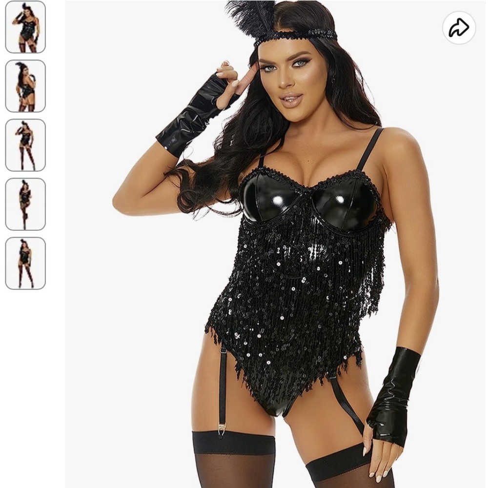 NWT FORPLAY Flapper costume